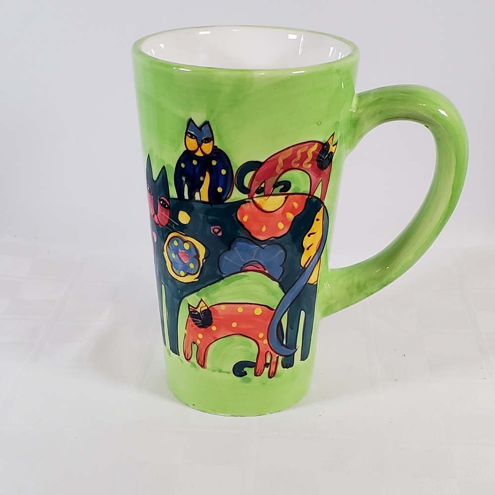1997 Laurel Burch Tall Coffee Mug